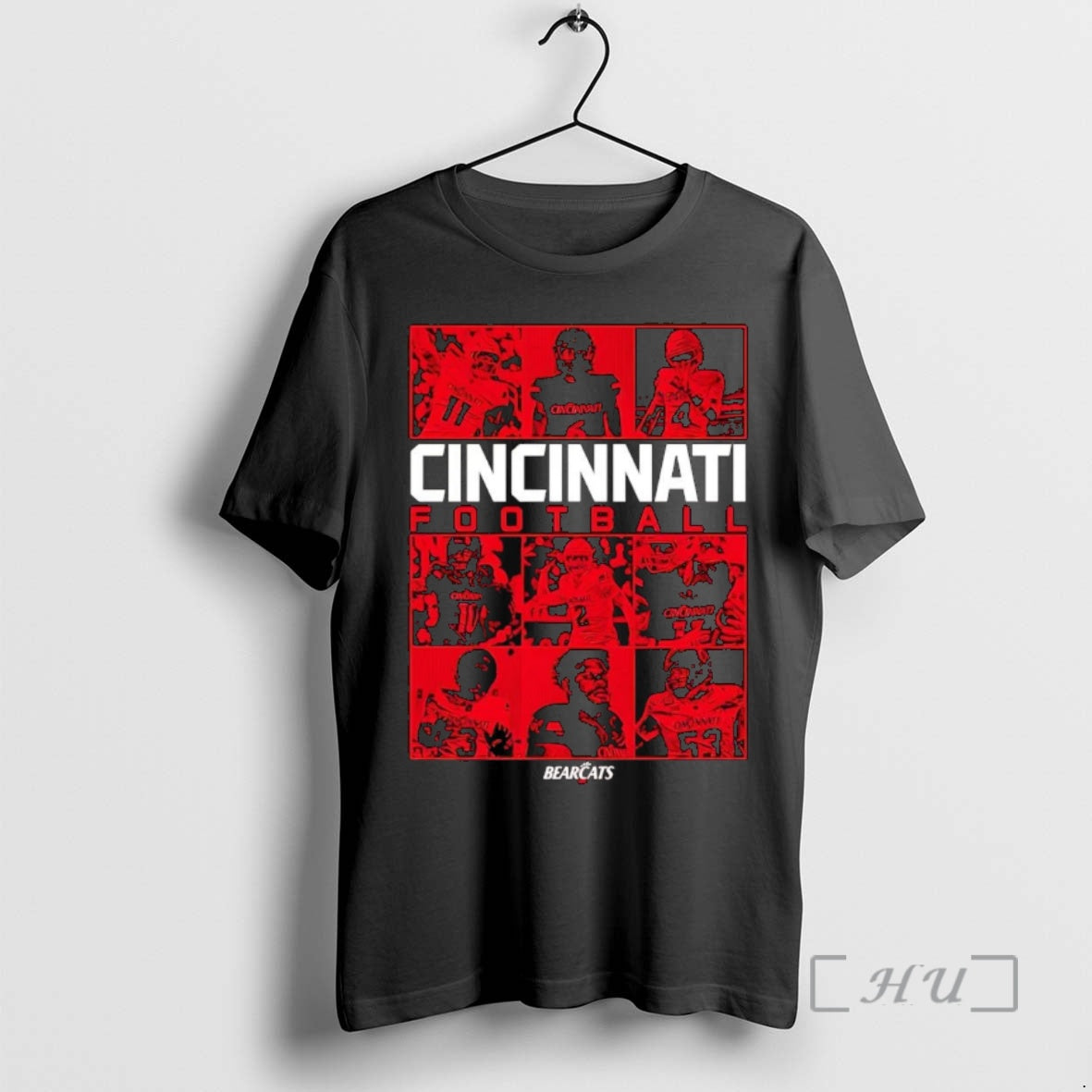 Trending Cincinnati Bearcats Playmakers Portrait Shirt Hoodie Sweatshirt | PurePodTees.com