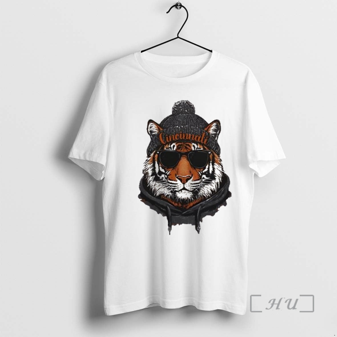 Trending Cincinnati Mascot Football Personalized Ornaments White Shirt Hoodie Sweatshirt | PurePodTees.com