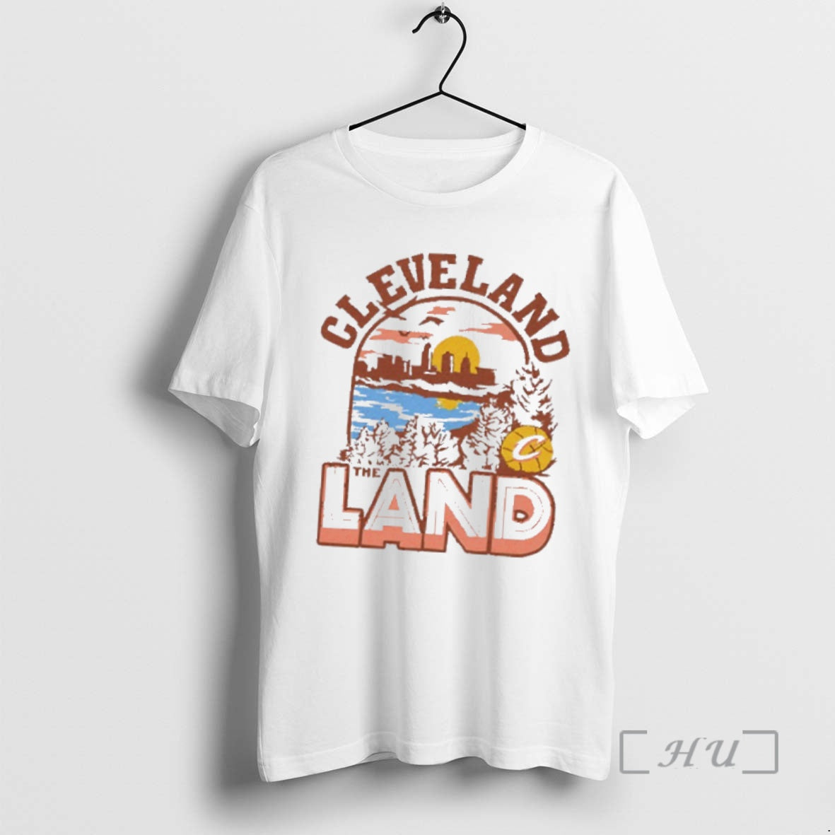 Trending Cleveland Cavaliers The Land Retro Shirt Hoodie Sweatshirt | PurePodTees.com