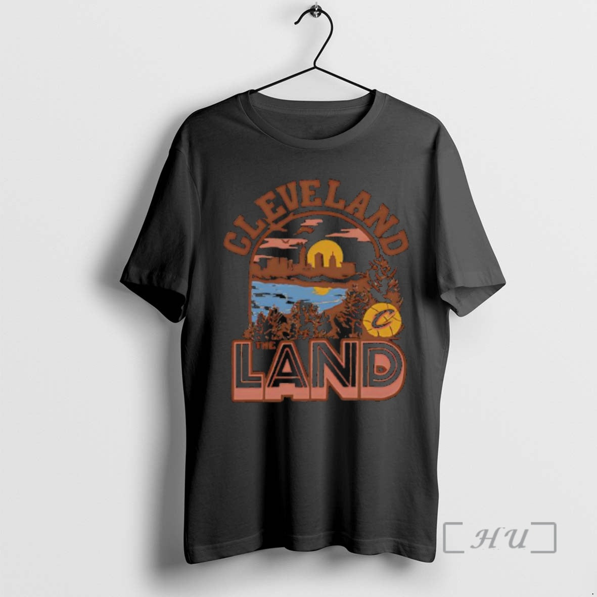 Trending Cleveland The Land Homage Shirt Hoodie Sweatshirt | PurePodTees.com