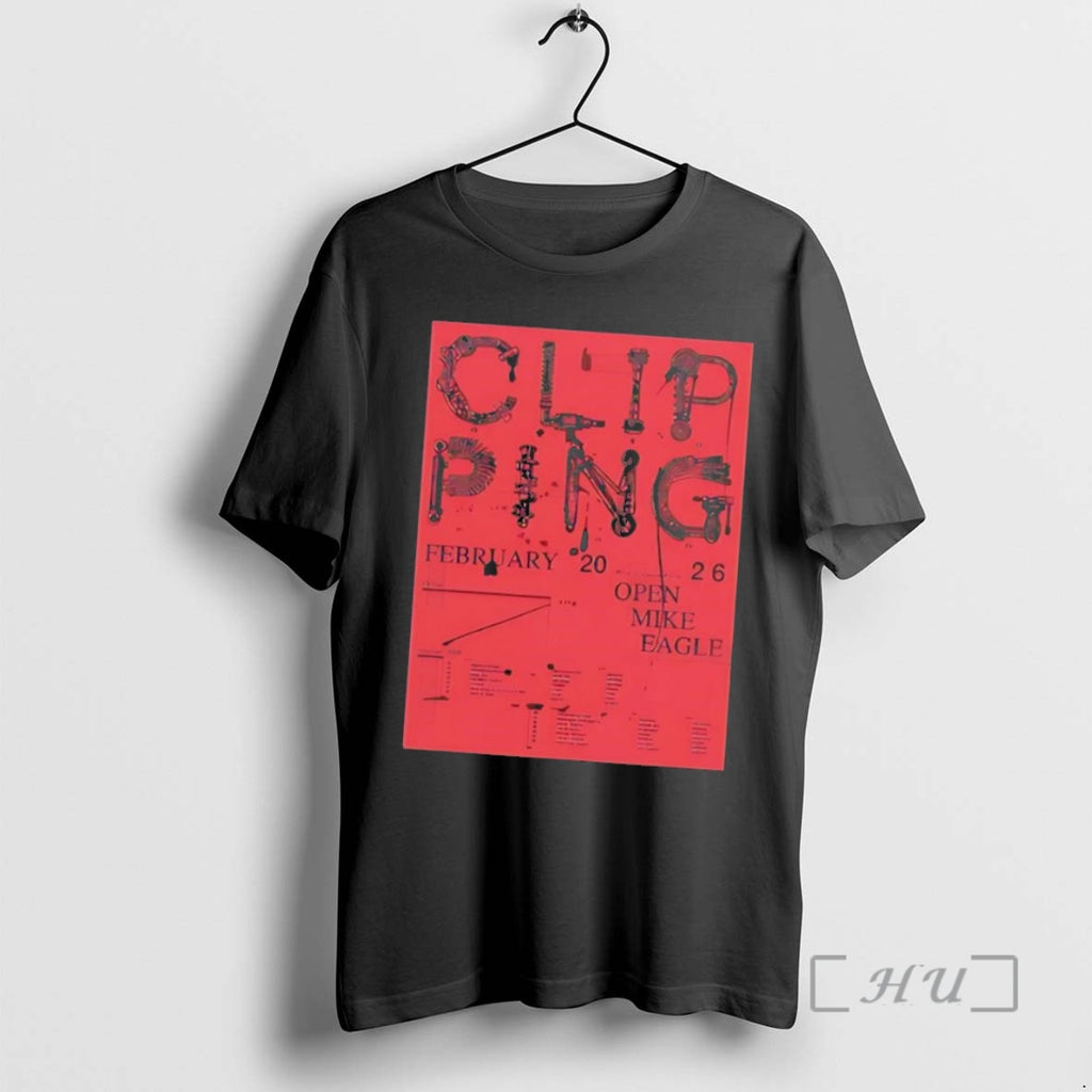 Trending Clipping Open Mike Eagle February 2026 Shirt Hoodie Sweatshirt | PurePodTees.com