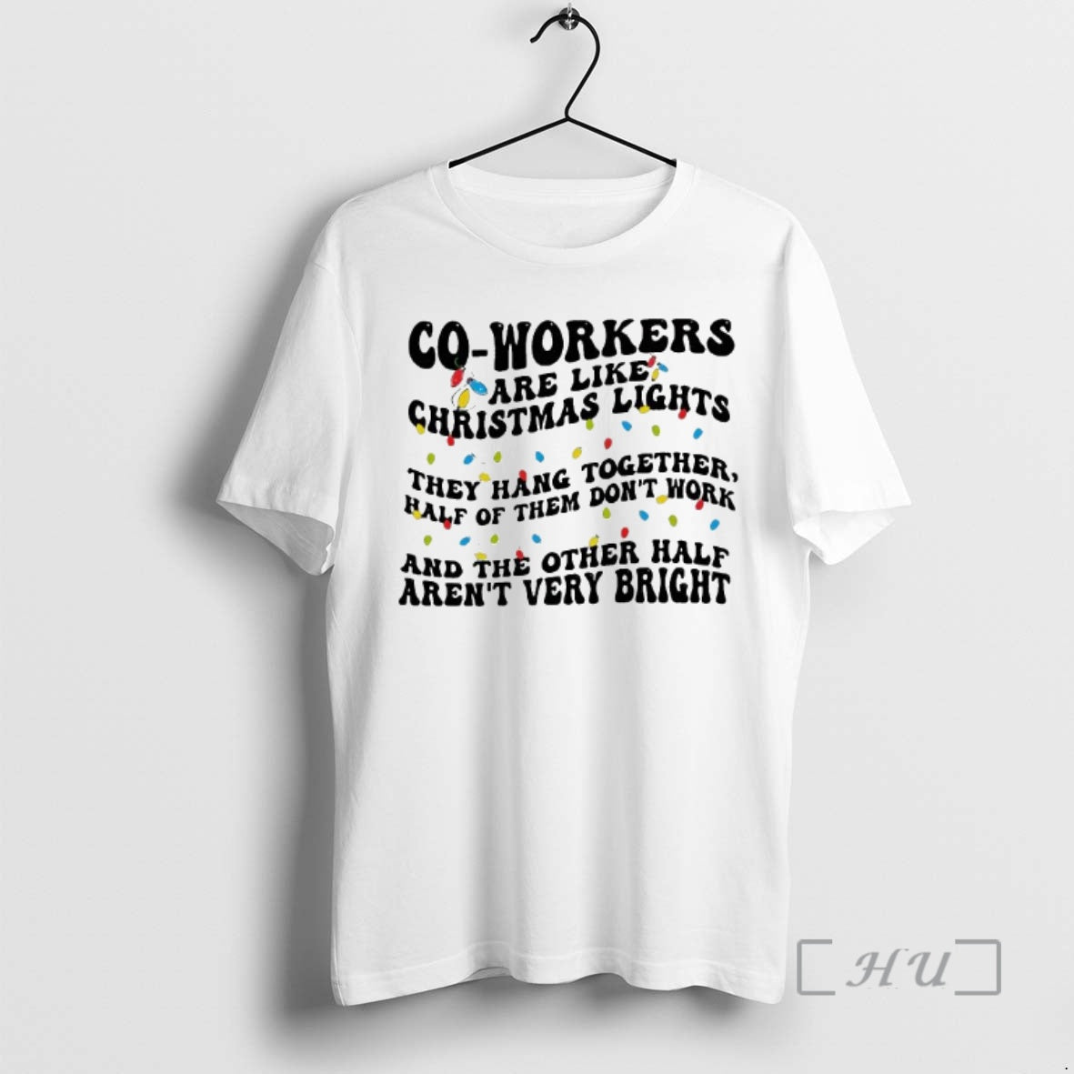 Trending Co Worker Christmas Light Shirt Hoodie Sweatshirt | PurePodTees.com