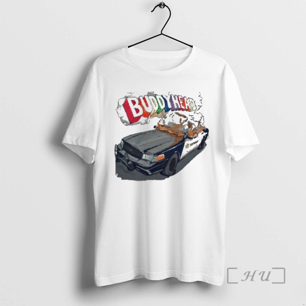 Trending Cop Car Buddy Head Shirt Hoodie Sweatshirt | PurePodTees.com