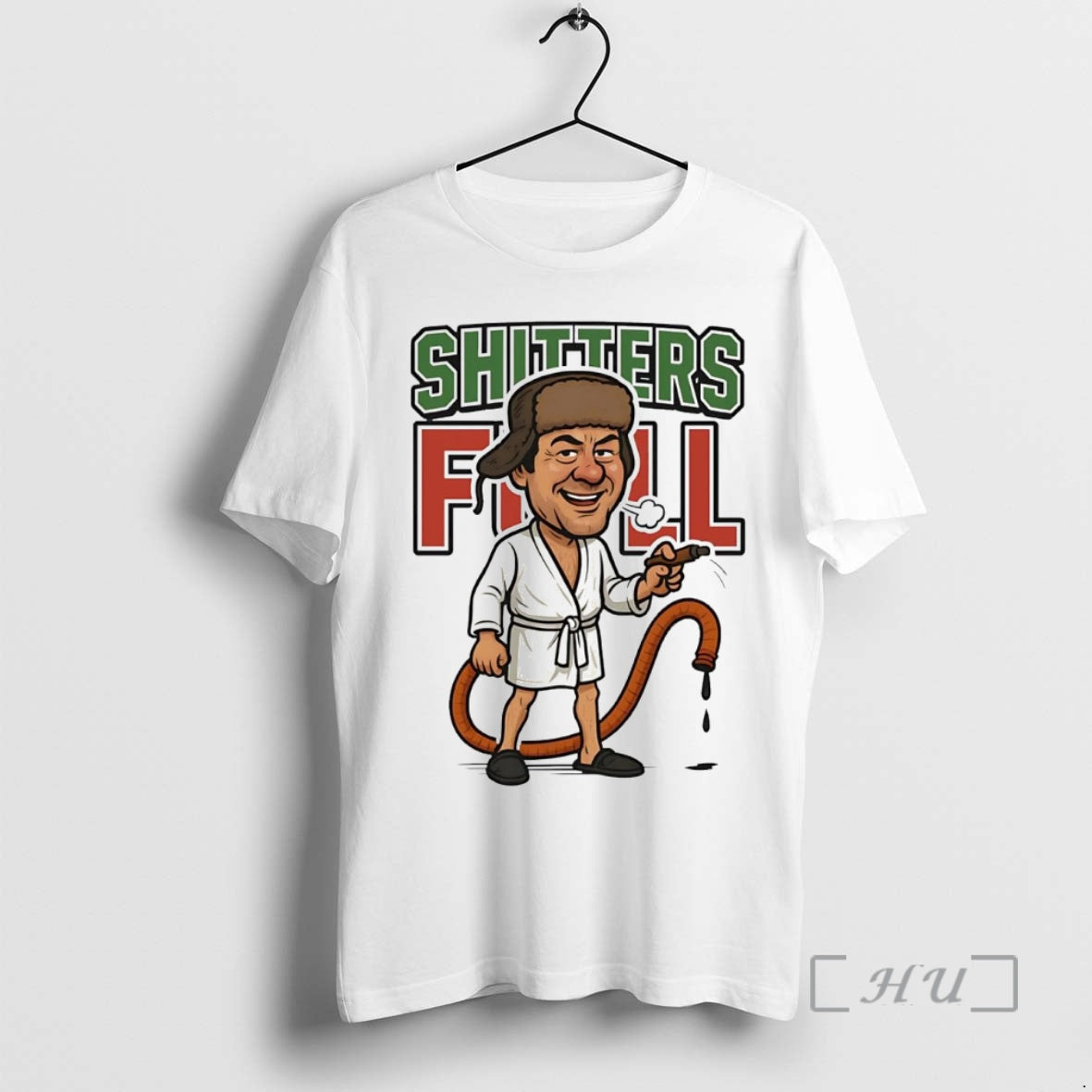 Trending Cousin Eddie Shitters Full Caricature Christmas Shirt Hoodie Sweatshirt | PurePodTees.com