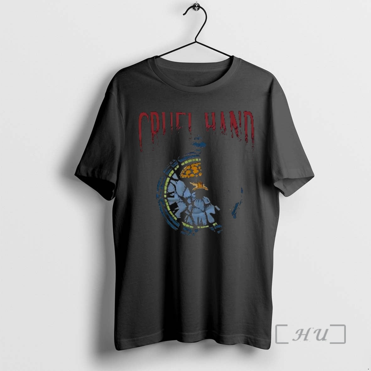 Trending Cruel Hand Skull And Clock Graphic Shirt Hoodie Sweatshirt | PurePodTees.com
