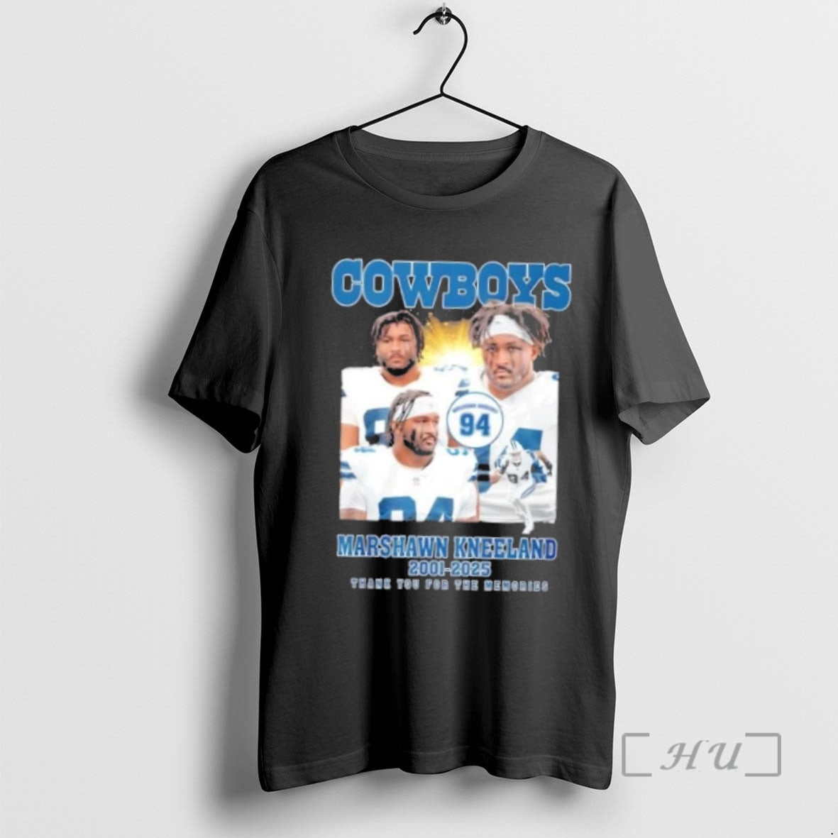 Trending Dallas Cowboys 94 Marshawn Kneeland 2001 2025 Thank You For The Memories Premium Shirt Hoodie Sweatshirt