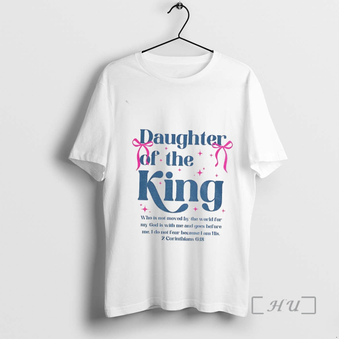 Trending Daughter Of The King Who Is Not Moved By The World For My God Shirt Hoodie Sweatshirt | PurePodTees.com