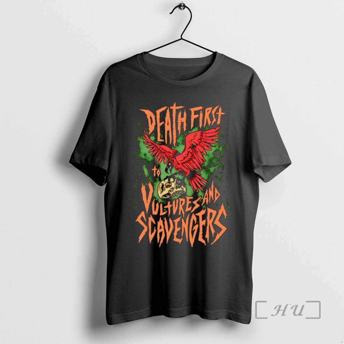 Trending Death First Vultures And Scavengers Shirt Hoodie Sweatshirt | PurePodTees.com