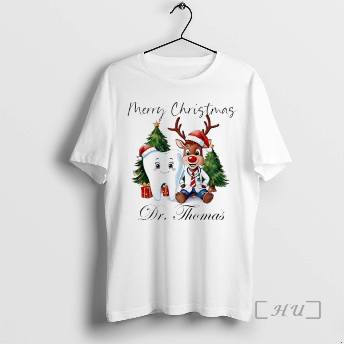Trending Dental Hygienist Christmas Personalized Ornaments White Shirt Hoodie Sweatshirt | PurePodTees.com