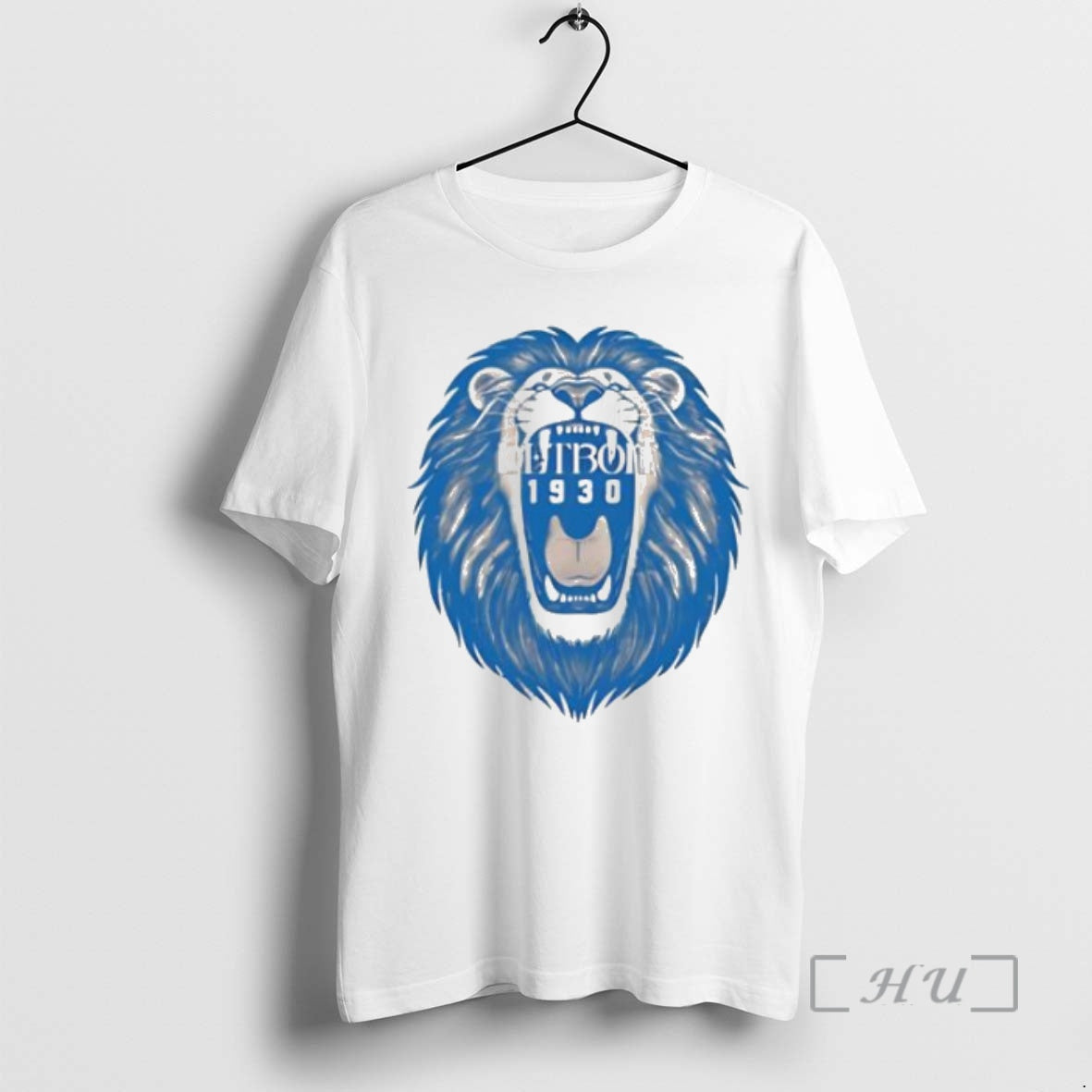 Trending Detroit Lions 1930 Vintage Roaring Lion Baseball Shirt Hoodie Sweatshirt | PurePodTees.com