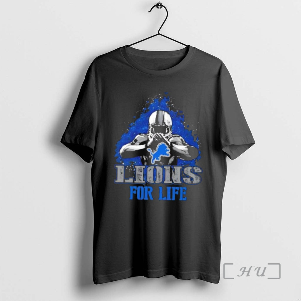 Trending Detroit Lions Football For Life Shirt Hoodie Sweatshirt | PurePodTees.com