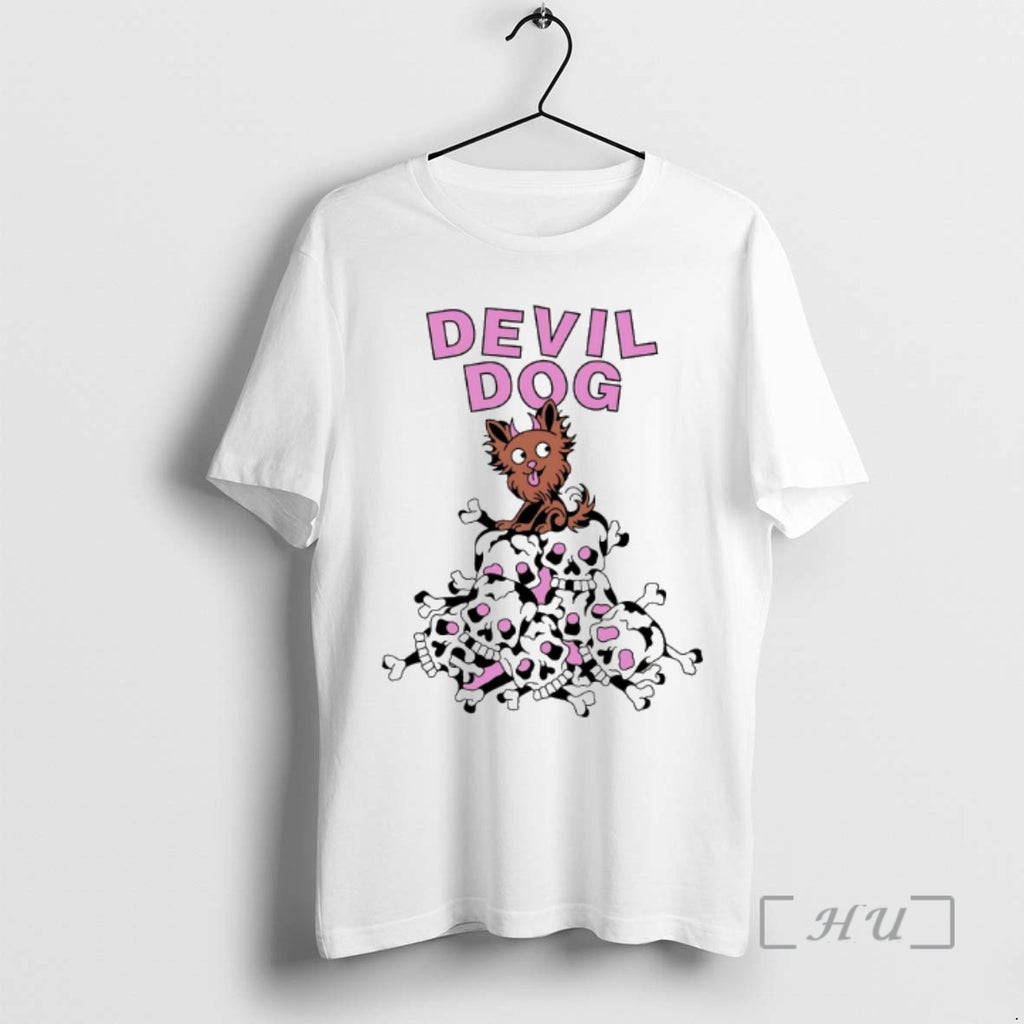 Trending Devil Dog Cartoon Shirt Hoodie Sweatshirt | PurePodTees.com