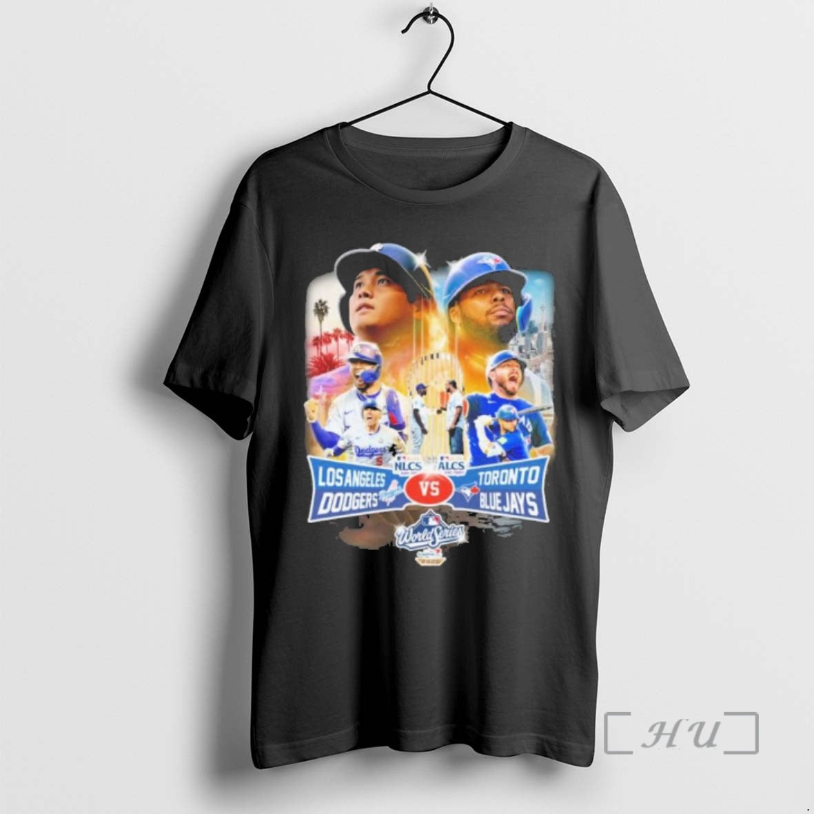 Trending Dodgers Vs Blue Jays Ws 2025 Matchup Player Shirt Hoodie Sweatshirt | PurePodTees.com