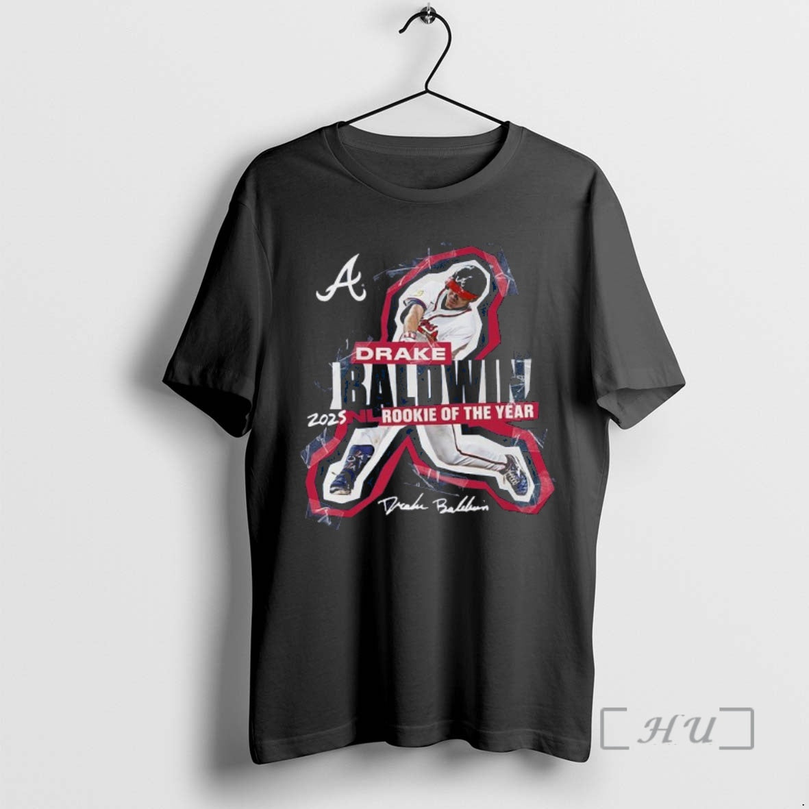 Trending Drake Baldwin Atlanta Braves 2025 National League Rookie Of The Year Premium T Shirts Hoodie Sweatshirt