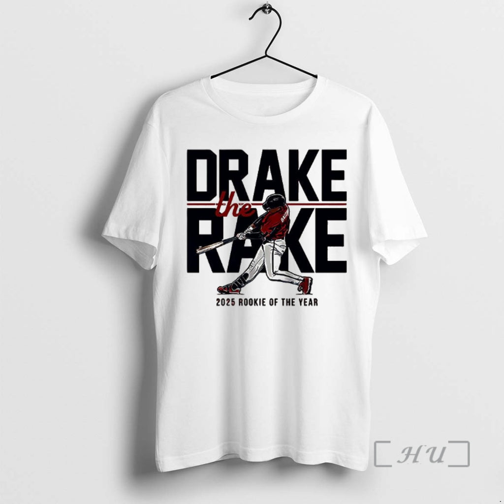 Trending Drake Baldwin Atlanta Braves Baseball The Rake 2025 Rookie Of The Year 2025 Premium Shirt Hoodie Sweatshirt