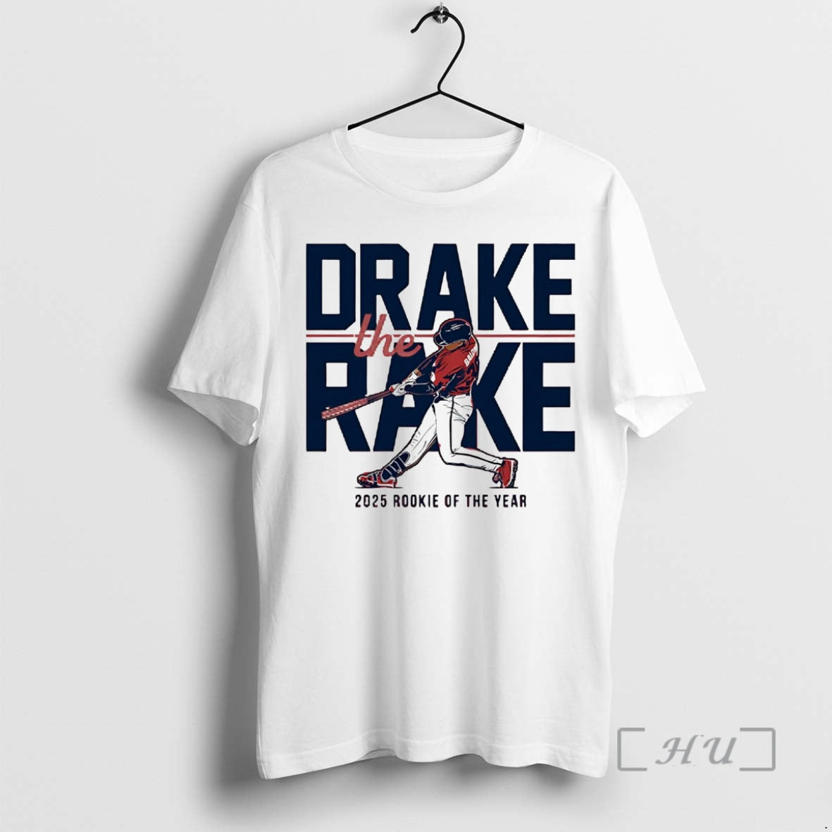 Trending Drake Baldwin Drake Rake 2025 Rookie Of The Year Shirt Hoodie Sweatshirt | PurePodTees.com