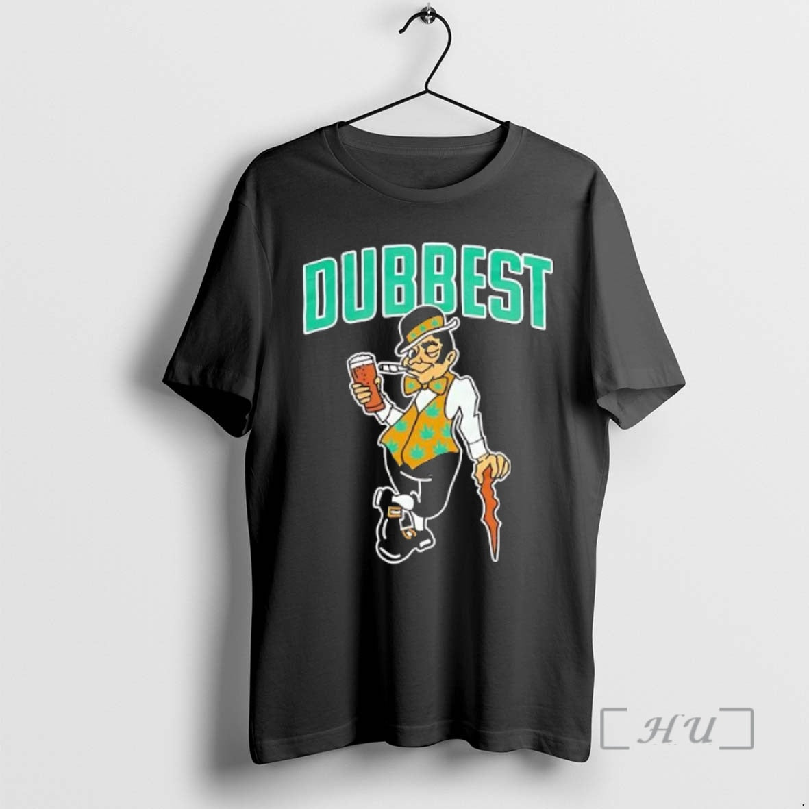 Trending Dubbest Boston Celtics Mascot Shirt Hoodie Sweatshirt | PurePodTees.com