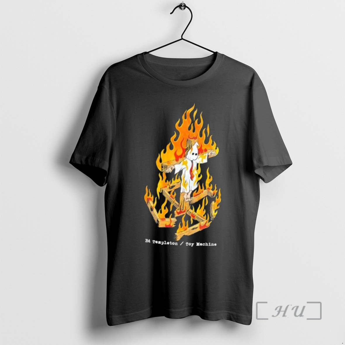 Trending Ed Templeton Toy Machine Charred Cross Shirt Hoodie Sweatshirt | PurePodTees.com