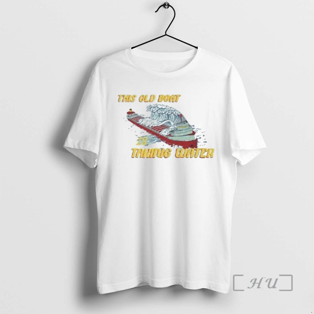 Trending Edmund Fitzgerald This Old Boat Is Taking Water Shirt Hoodie Sweatshirt | PurePodTees.com