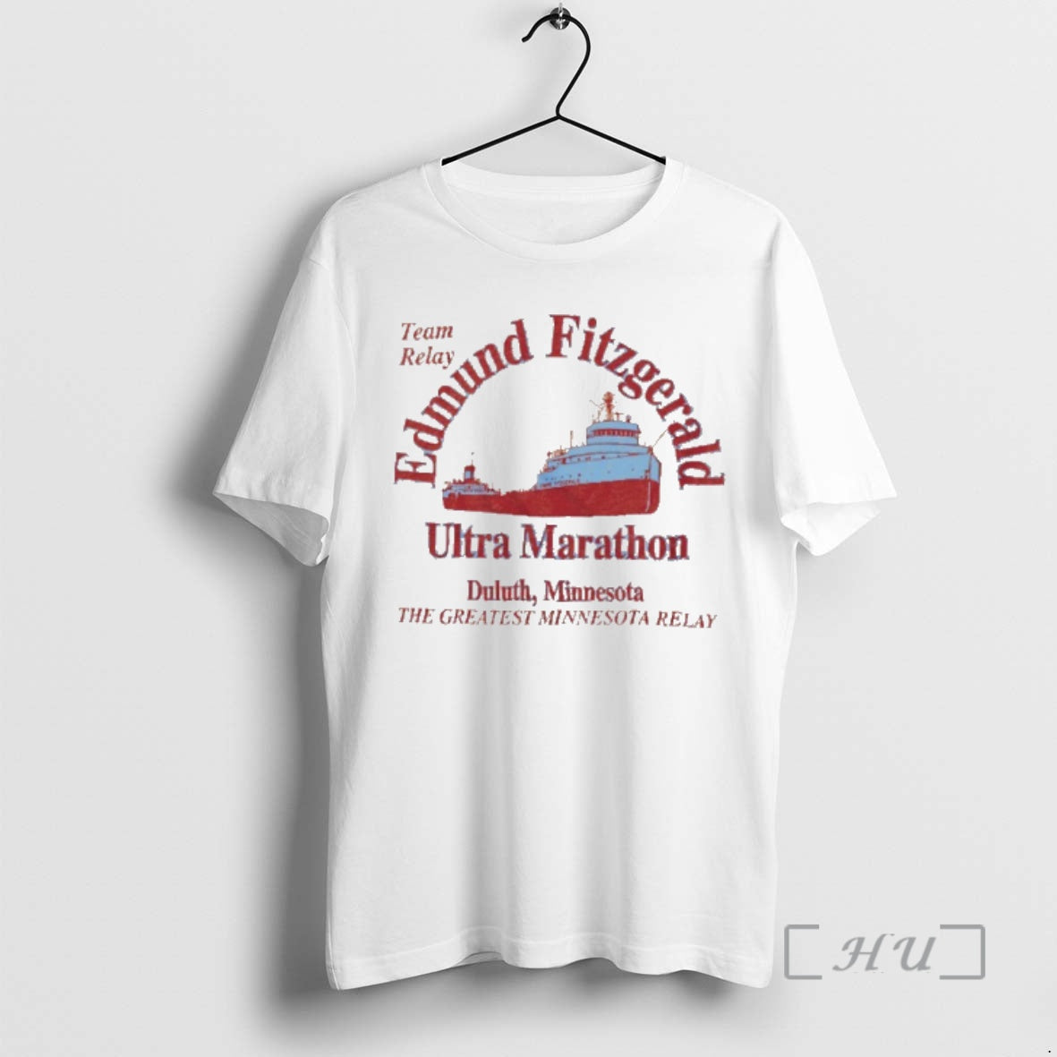 Trending Edmund Fitzgerald Ultra Marathon The Greatest Minnesota Relay Shirt Hoodie Sweatshirt | PurePodTees.com