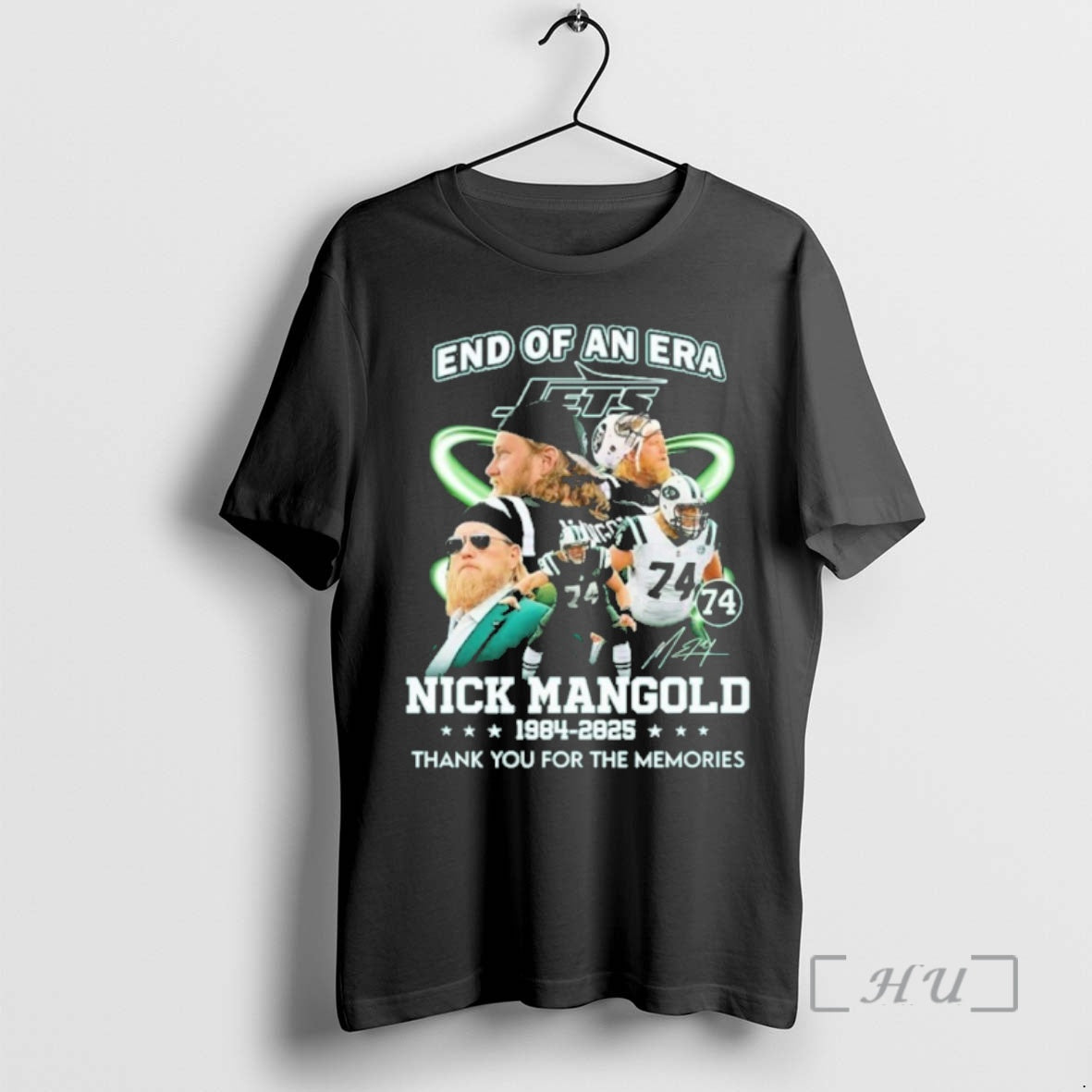 Trending End Of An Era Kets Logo Nick Mangold 1984 2825 Thank You For The Shirt Hoodie Sweatshirt | PurePodTees.com