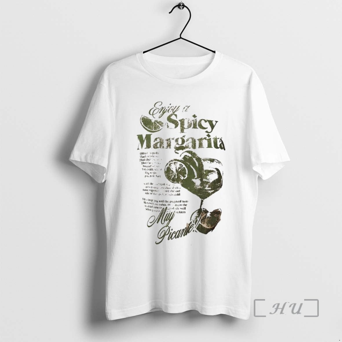 Trending Enjoy A Spicy Margarita Muy Ppicante Shirt Hoodie Sweatshirt | PurePodTees.com