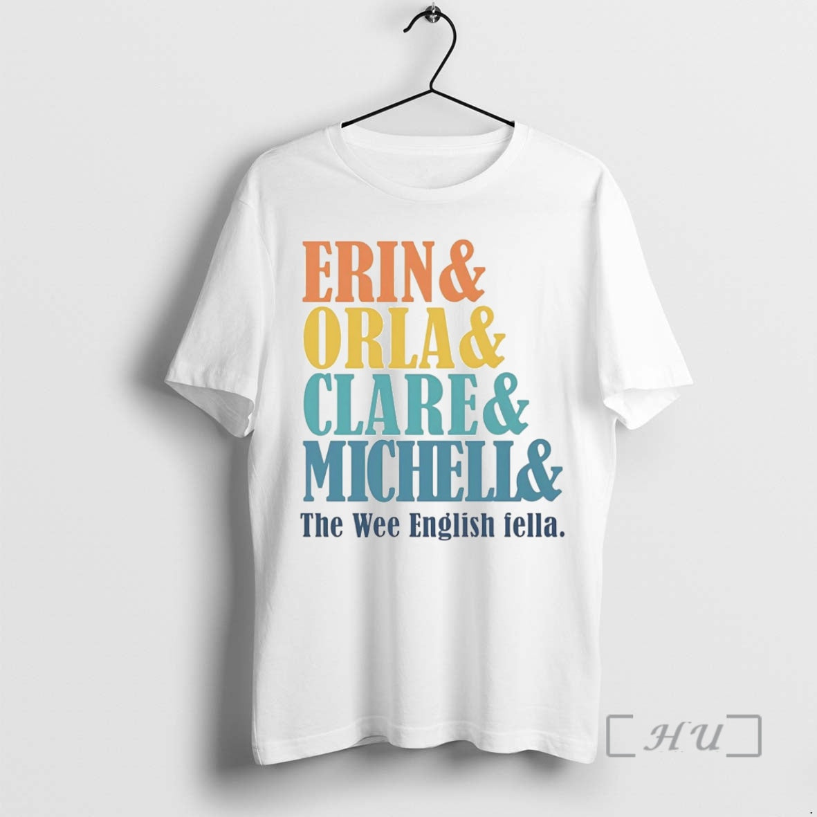 Trending Erin Orla Clare Michelle The Wee English Fella Shirt Hoodie Sweatshirt | PurePodTees.com
