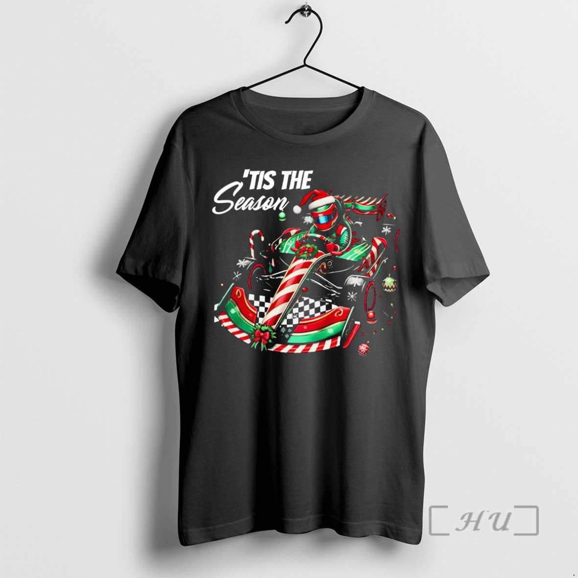 Trending F1 Karting Tis The Season Christmas Shirt Hoodie Sweatshirt | PurePodTees.com