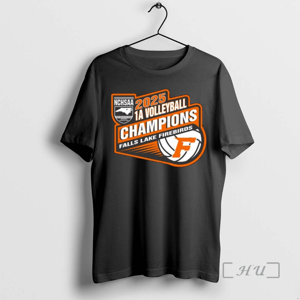 Trending Falls Lake Firebirds 2025 Nchsaa 1a Volleyball Champions Ornaments Shirt Hoodie Sweatshirt | PurePodTees.com