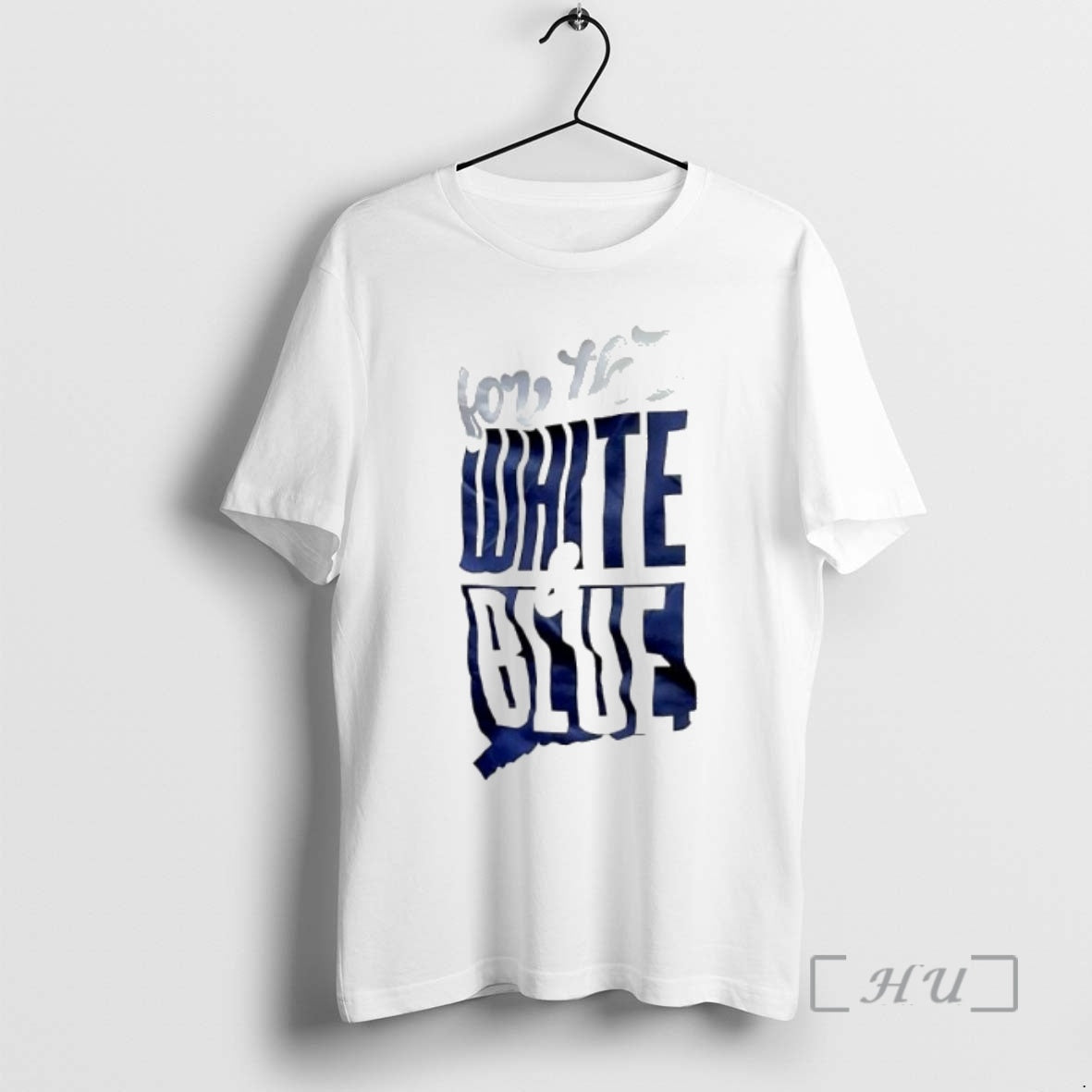 Trending For The White Blue Shirt Hoodie Sweatshirt | PurePodTees.com