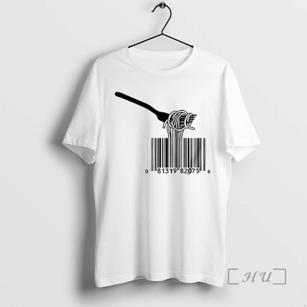 Trending Fork Twisting Spaghetti Barcodes Shirt Hoodie Sweatshirt | PurePodTees.com