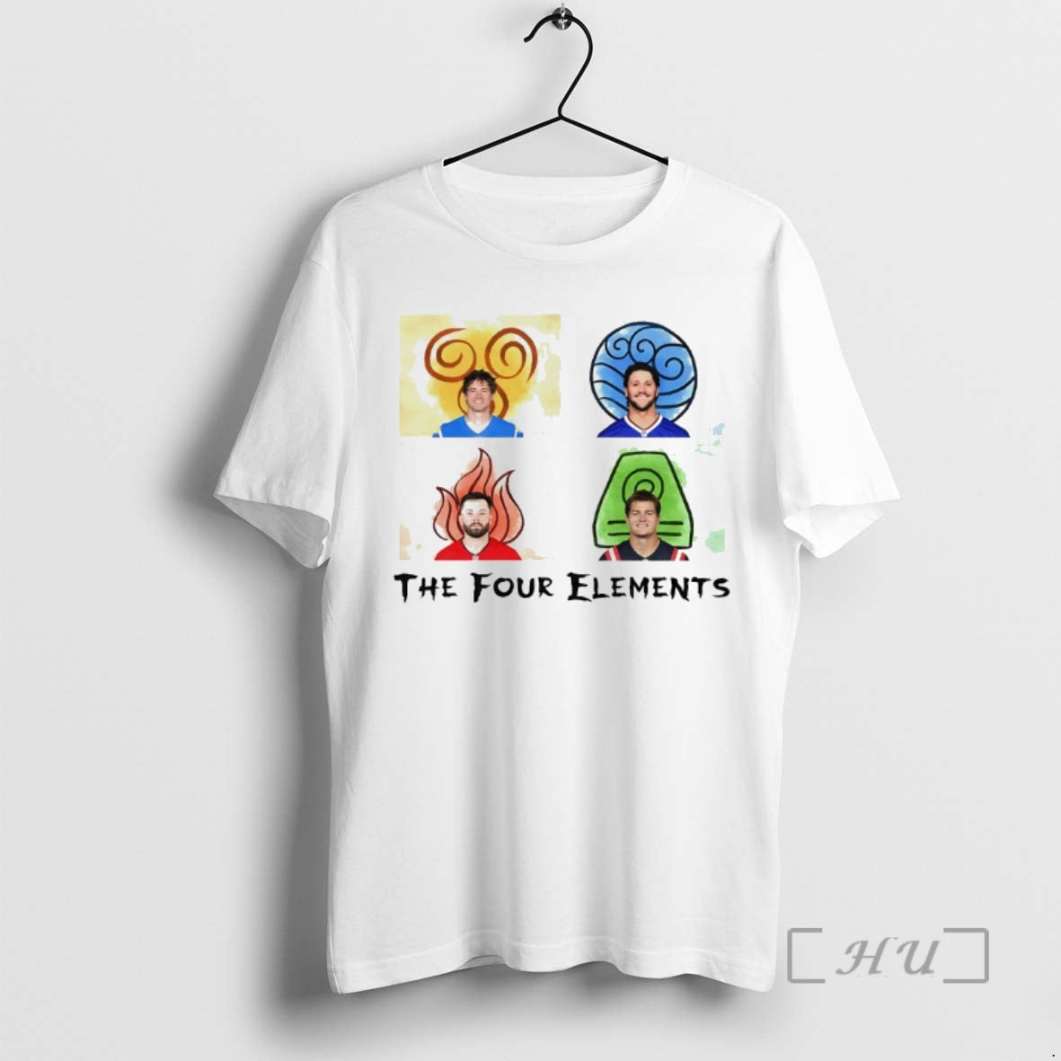 Trending Four Quarterbacks Elements Shirt Hoodie Sweatshirt | PurePodTees.com