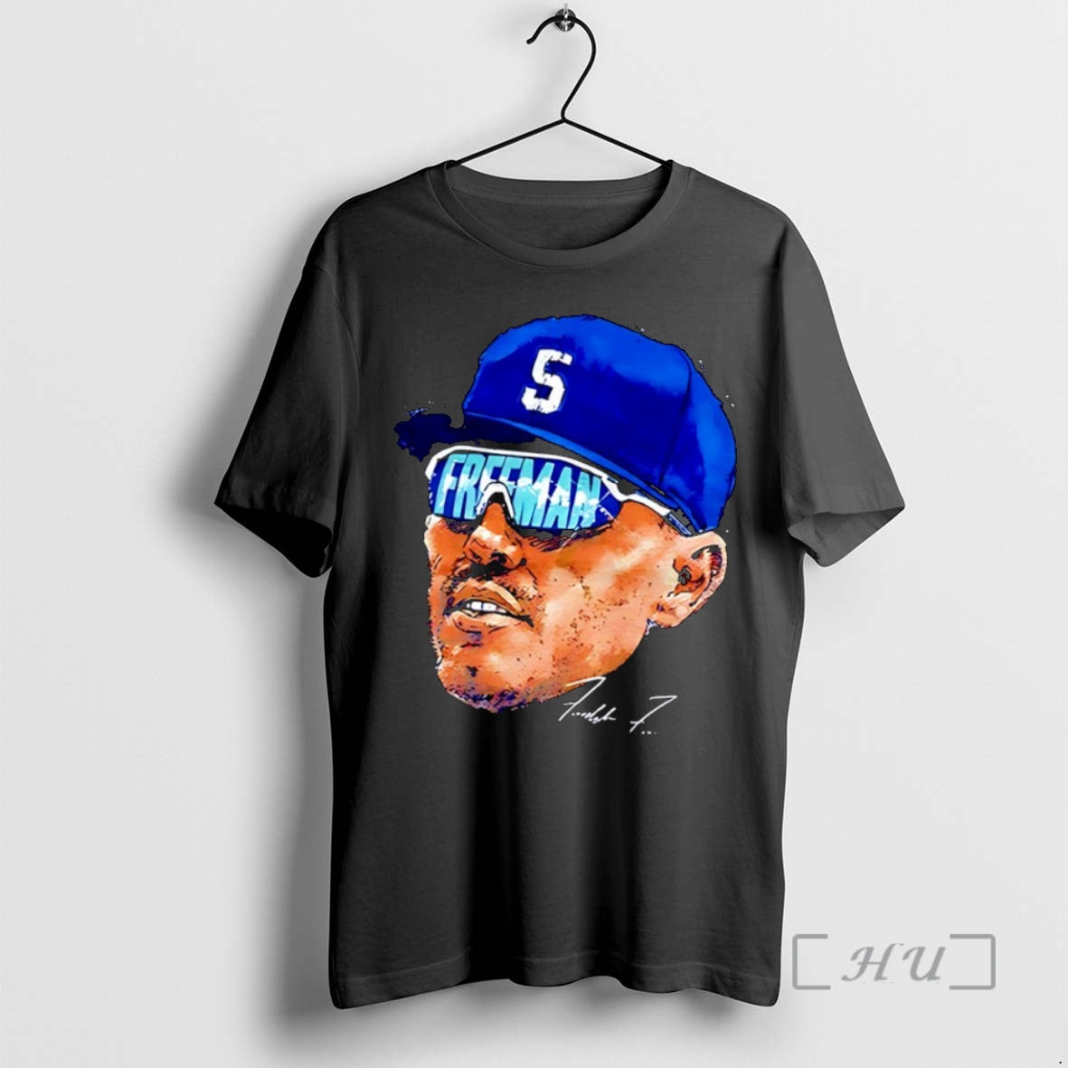 Trending Freddie Freeman Big Face Los Angeles Dodgers Mlb Baseball World Series 2025 Signature Premium Shirt Hoodie...