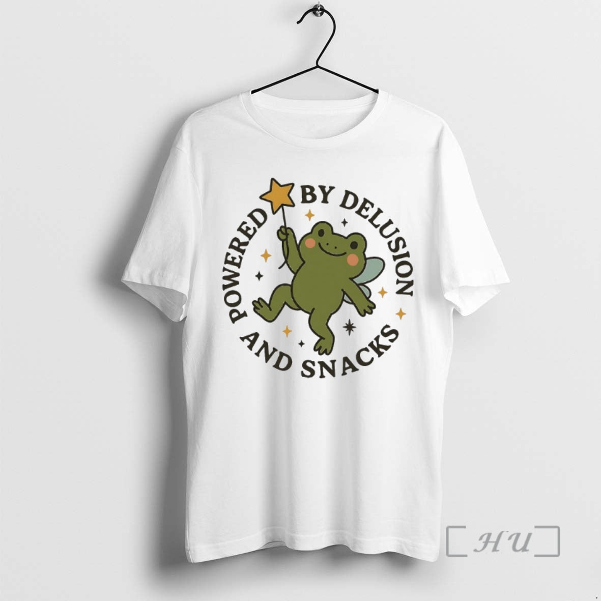Trending Frog Powered And Snacks By Delusion Shirt Hoodie Sweatshirt | PurePodTees.com
