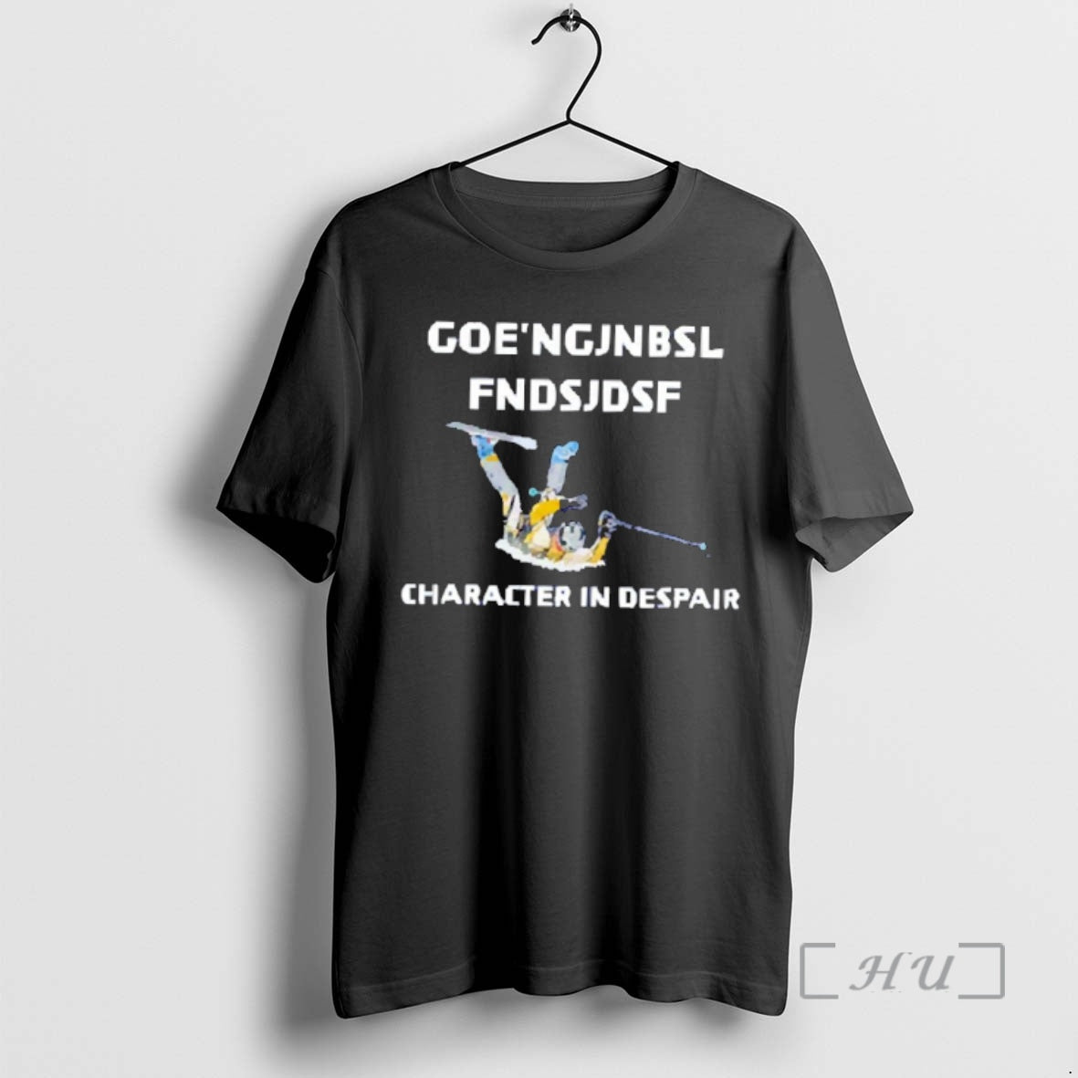 Trending Goengj Nbsl Fnds Jdsf Character In Despair Shirt Hoodie Sweatshirt | PurePodTees.com