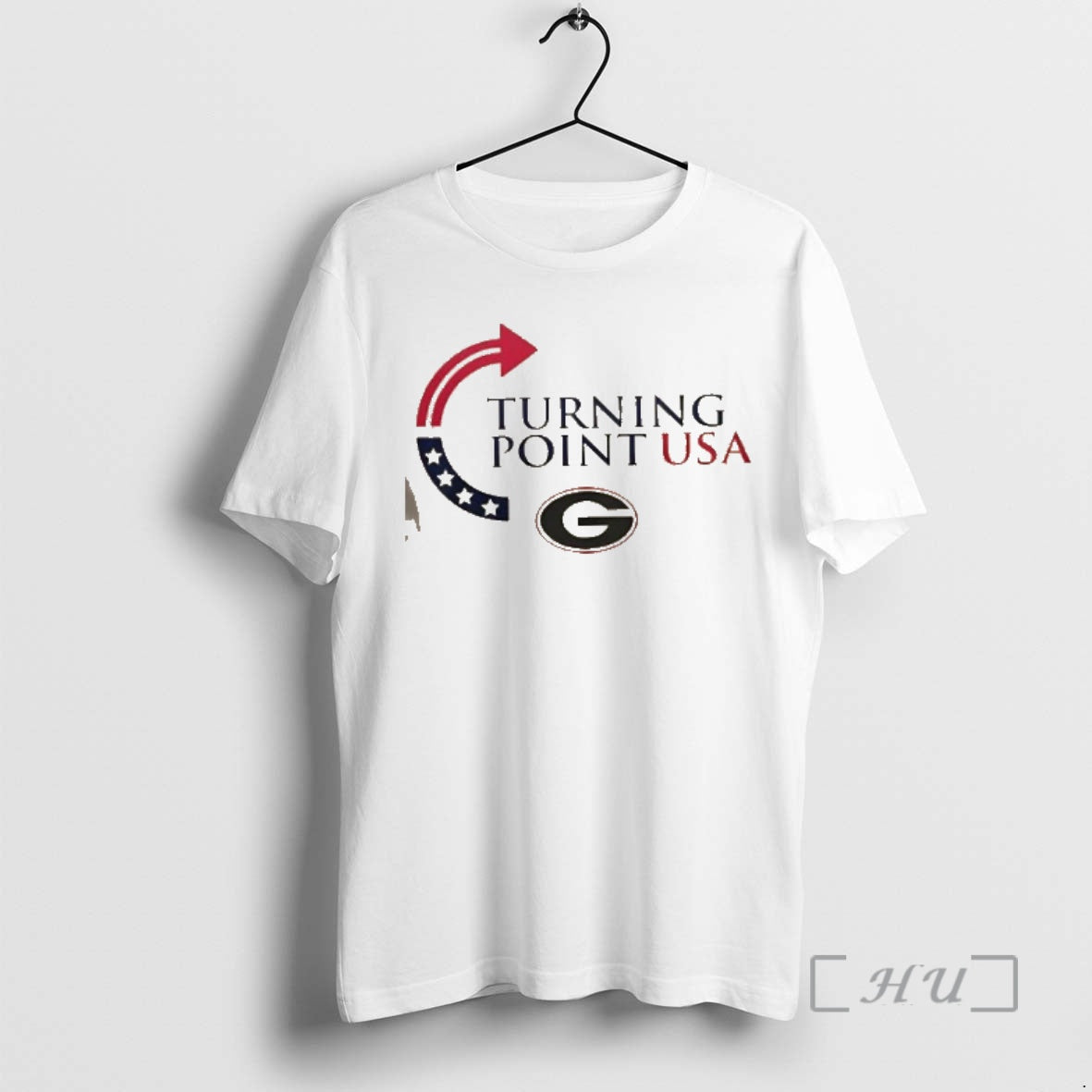 Trending Georgia Bulldogs X Freedom Turning Point Usa Charlie Kirk 2 Sided Premium T Shirts Hoodie Sweatshirt