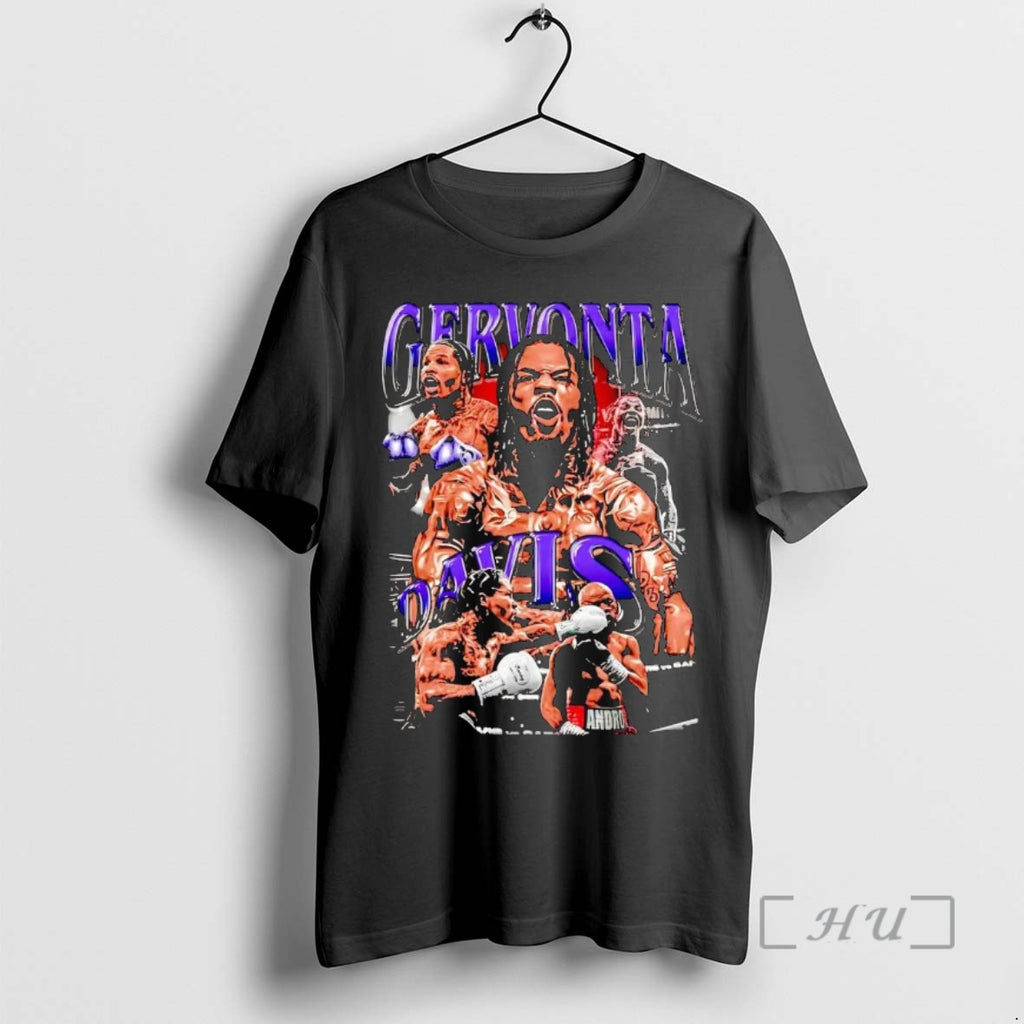 Trending Gervonta Davis Picture Collage 2 Sided Shirt Hoodie Sweatshirt | PurePodTees.com