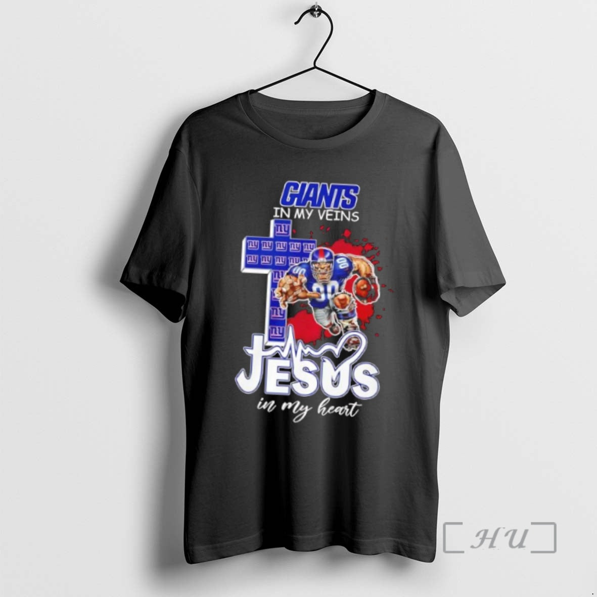 Trending Giants In My Veins Jesus In My Heart Shirt Hoodie Sweatshirt | PurePodTees.com