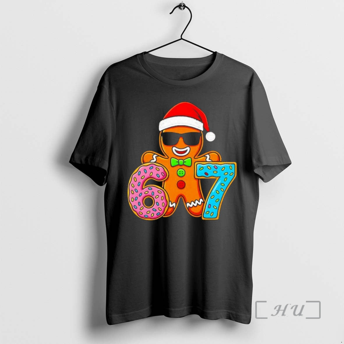 Trending Gingerbread 67 Ice Cream Christmas Shirt Hoodie Sweatshirt | PurePodTees.com