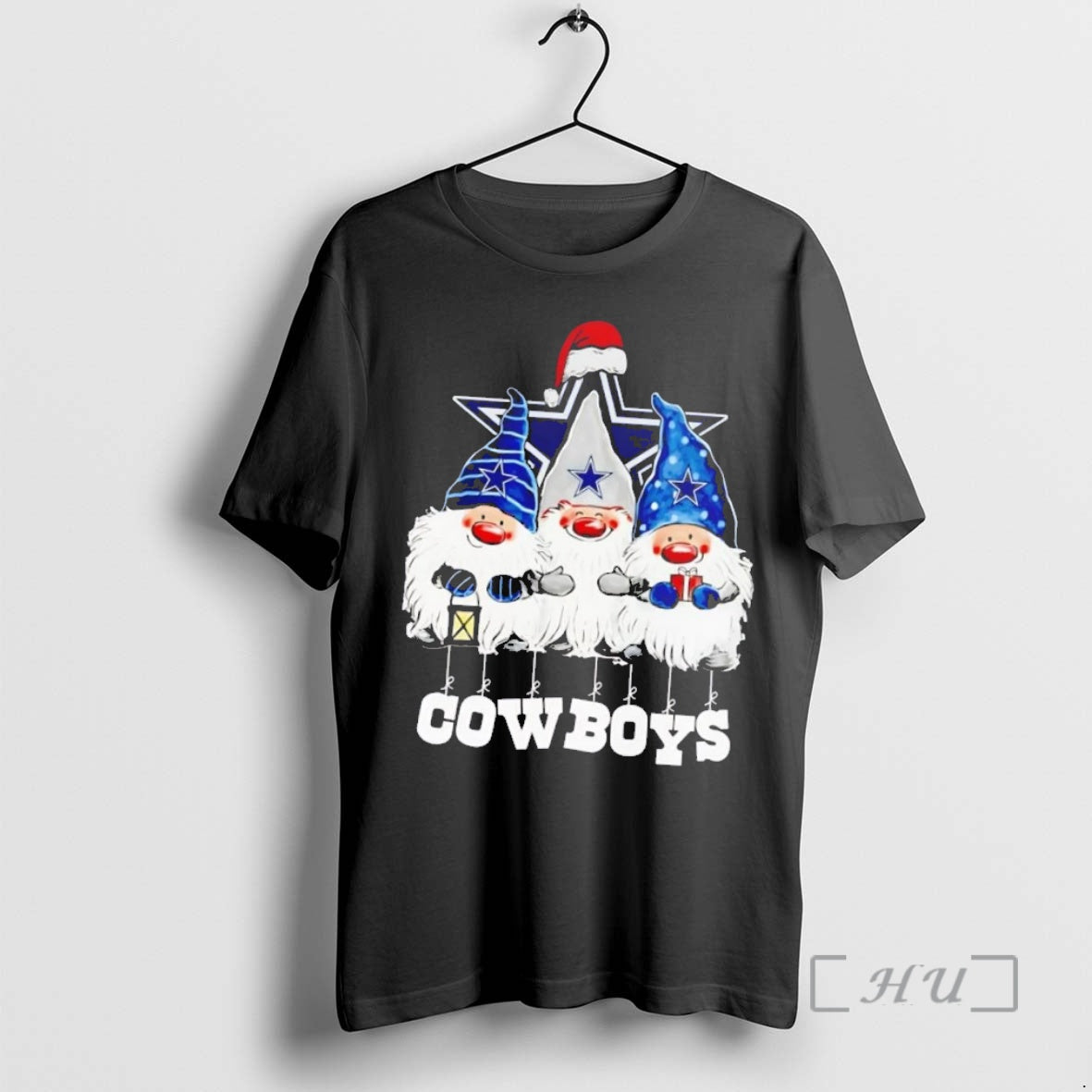 Trending Gnomes Dallas Cowboys Merry Christmas Shirt Hoodie Sweatshirt | PurePodTees.com