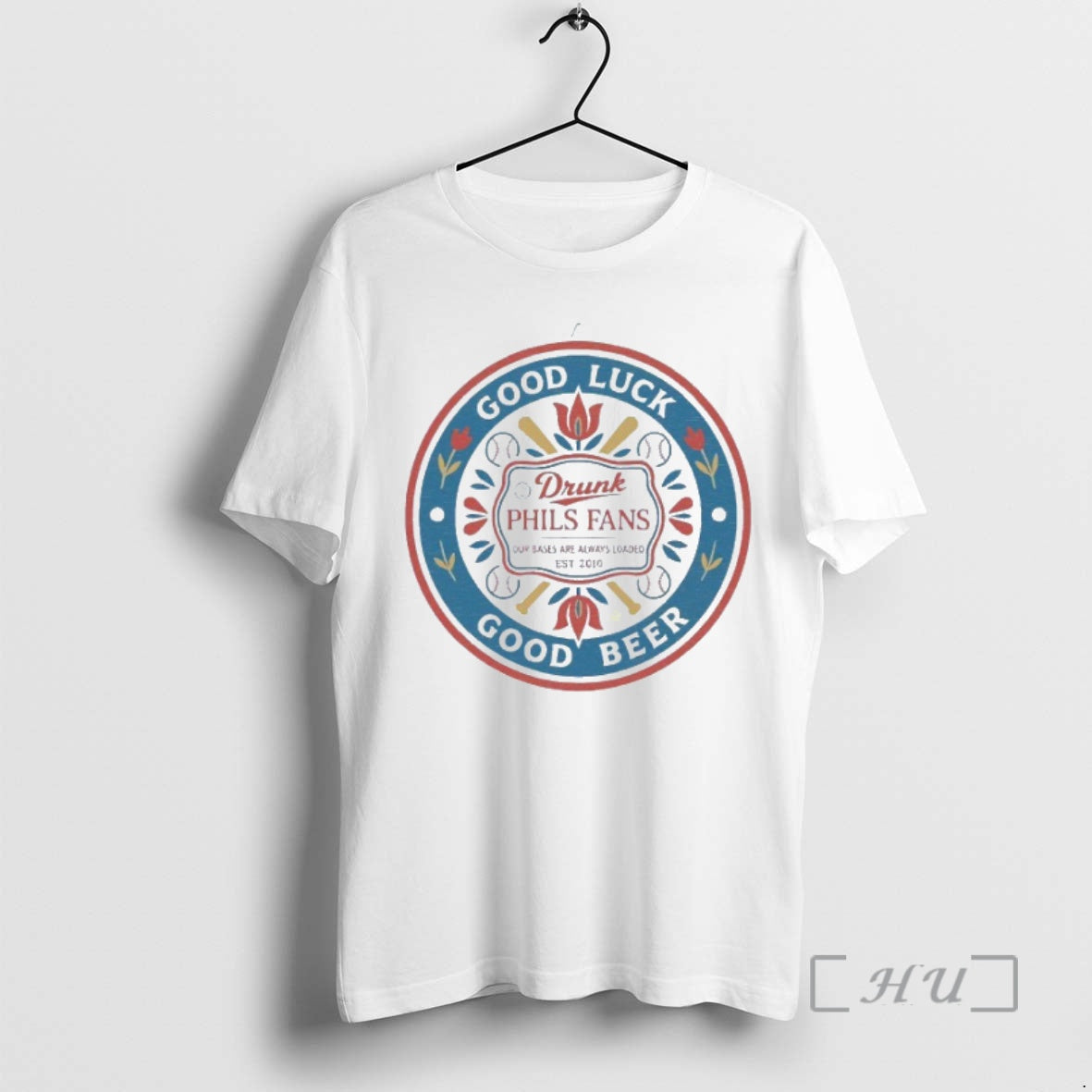 Trending Good Luck Good Beer Philadelphia Phillies 2010 Shirt Hoodie Sweatshirt | PurePodTees.com