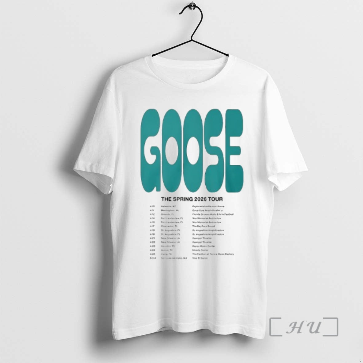 Trending Goose The Spring Tour 2026 Shirt Hoodie Sweatshirt | PurePodTees.com
