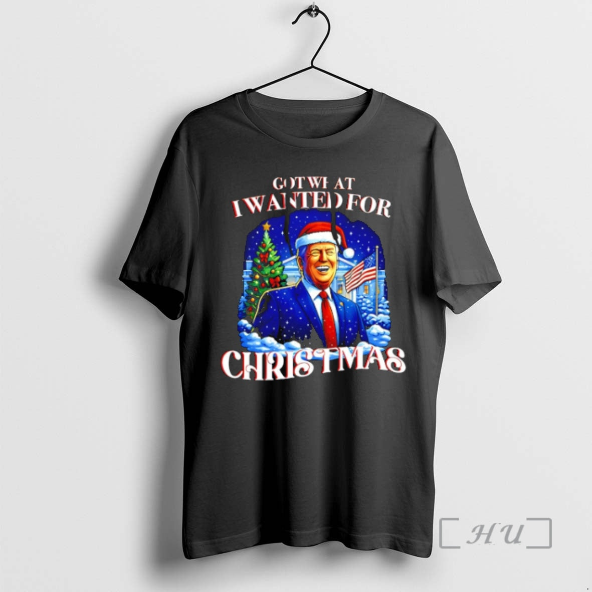 Trending Got What I Wanted For Christmas Trump 2025 Shirt Hoodie Sweatshirt | PurePodTees.com