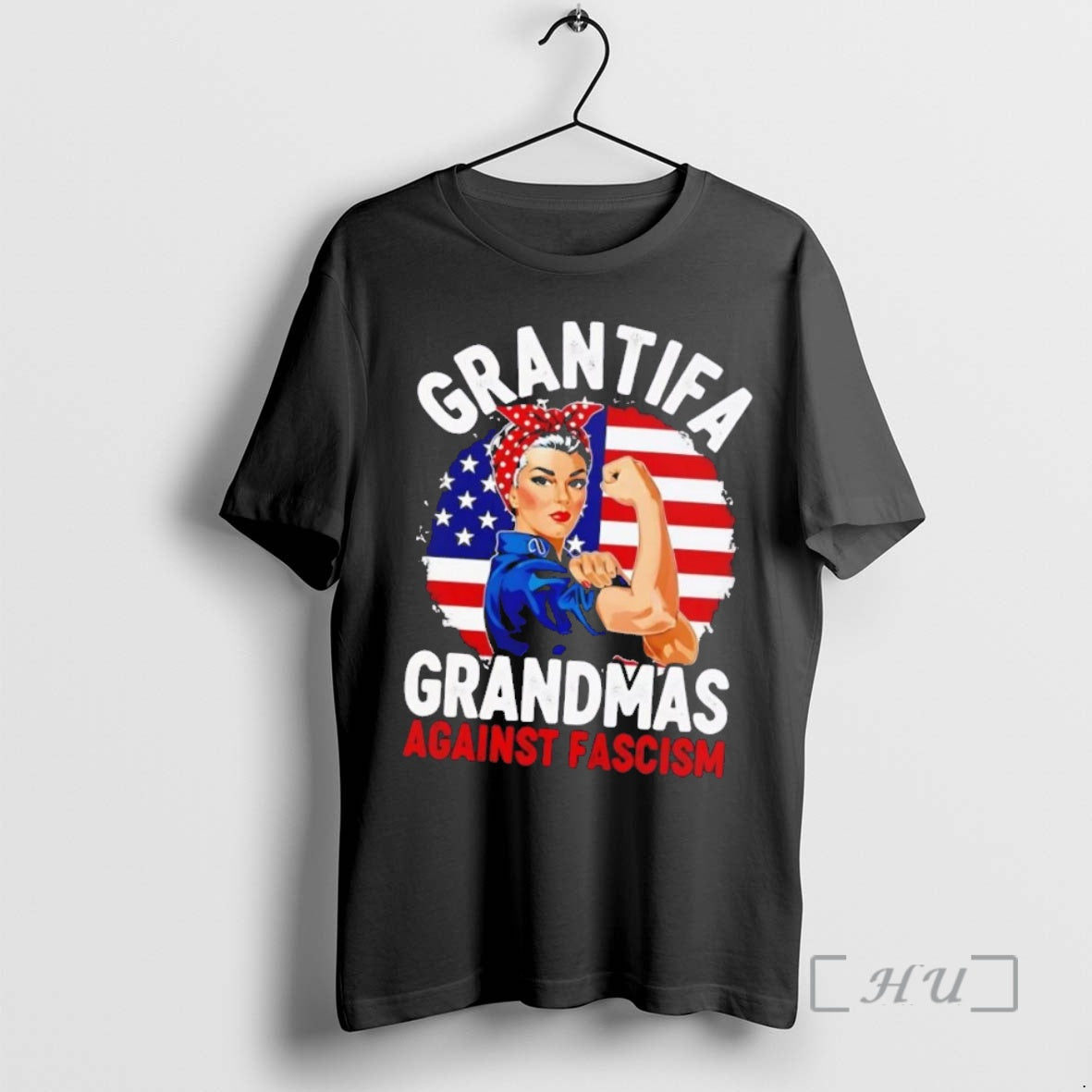 Trending Grantifa Grandmas Against Fascism Shirt Hoodie Sweatshirt | PurePodTees.com