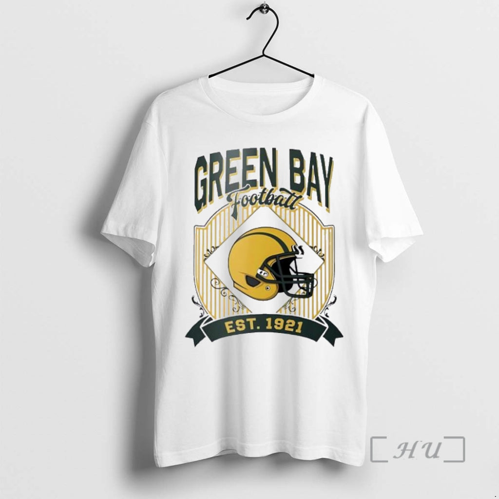 Trending Green Bay Packers Football Vintage Style Ornaments White Shirt Hoodie Sweatshirt | PurePodTees.com