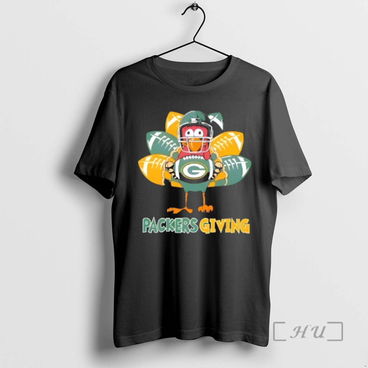 Trending Green Bay Packers Thanksgiving Turkey Shirt Hoodie Sweatshirt | PurePodTees.com