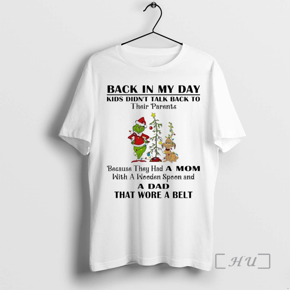 Trending Grinch Back In My Day Kids Didnt Talk Back To Their Parents Christmas Premium Shirt Hoodie Sweatshirt