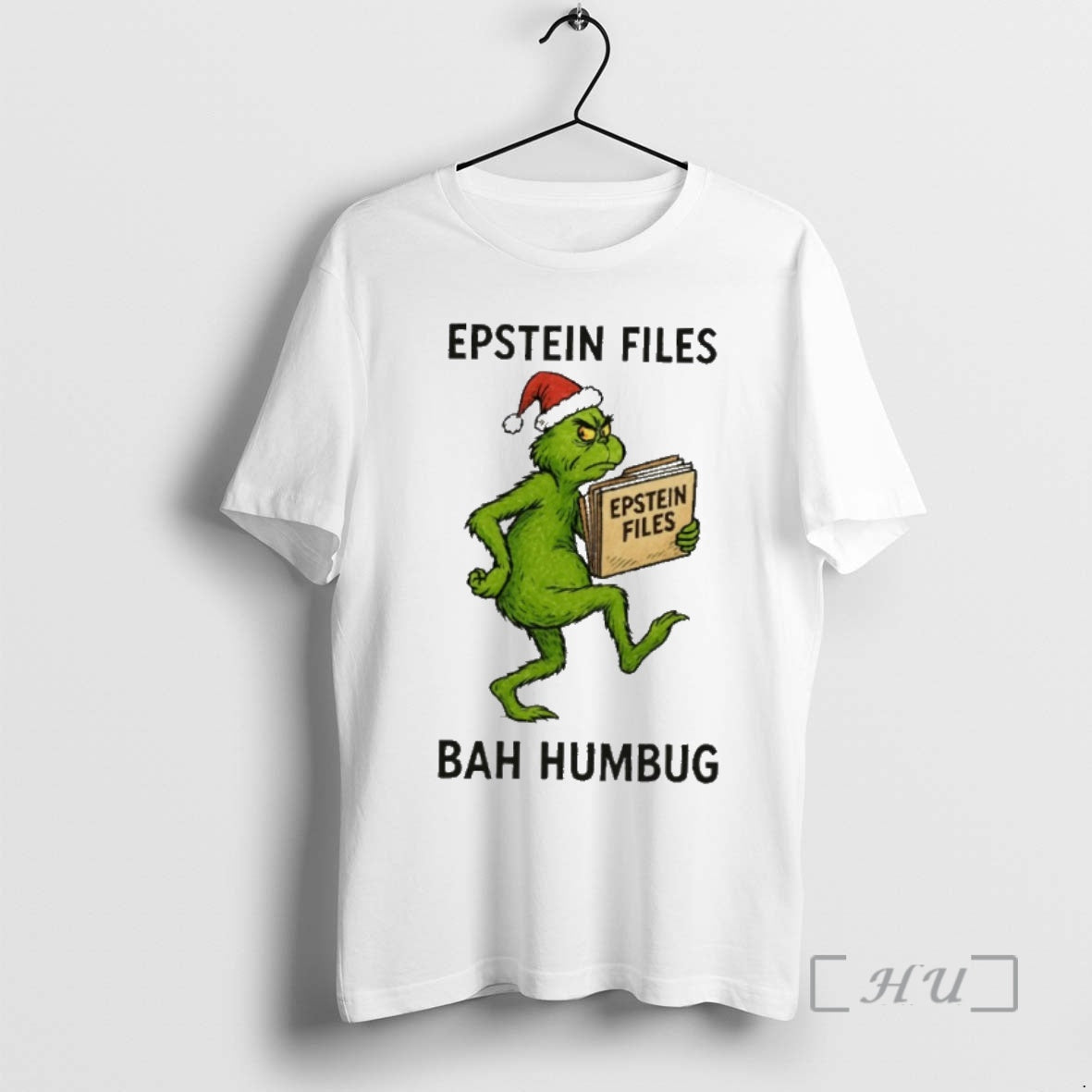 Trending Grinch Epstein Files Bah Humbag Shirt Hoodie Sweatshirt | PurePodTees.com