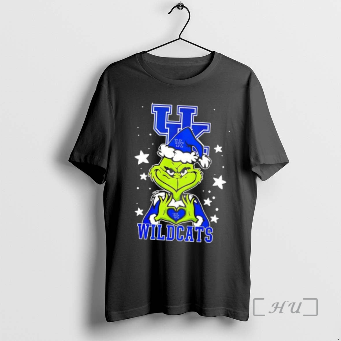 Trending Grinch Love Kentucky Wildcats Christmas 25 Shirt Hoodie Sweatshirt | PurePodTees.com
