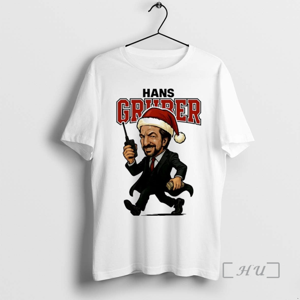 Trending Hans Gruber Die Hard Wishes You A Merry Christmas Shirt Hoodie Sweatshirt | PurePodTees.com